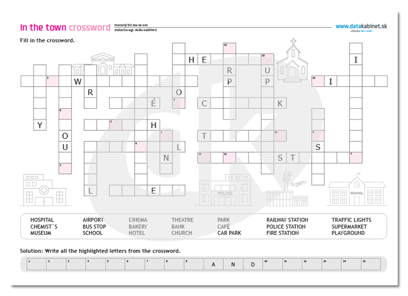 French Cathedral Town Crossword prntbl concejomunicipaldechinu gov co